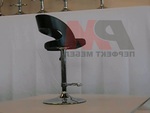 бар столове с облегалка от метал или пластмаса