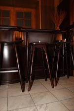 дървени бар столове за дискотеки